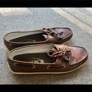 Tod’s leather loafers